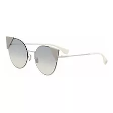 Lentes De Sol - Fendi Ff0190-s 010 Palladium Ff0190-s Cats E