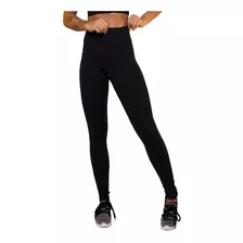 Calça Legging Em Poliamida Wolfox Tecido Grosso Cos Alto.