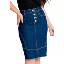 Saias Jeans Moda Evangélica Coleção Start Escolha Os Seus