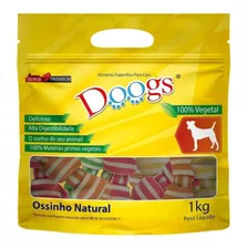 Ossinho Orgânico Natural Colorido Doogs 3/4 1kg