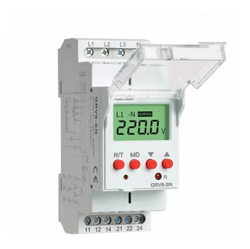 Protector Voltaje Supervisor Trifásico 220v, 480v, 3l, 3l+n