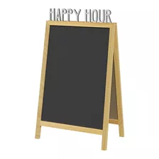 Lousa Placa Happy Hour Fachada Bares Inclui Giz