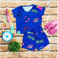 Conjunto Infantil Tie Dye Blogueirinha 