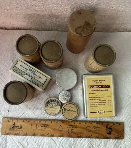 Antiguas Cajitas De Botica Y Farmacia Varios Tipos Lisa — imagen 1