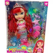 Muñeca Princesa Hada Sirena Niña Juguete Infantil