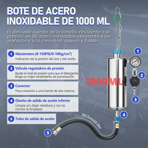 Autool Boya Inyectores  Limpiador De Inyectores Alta Presin Foto 5