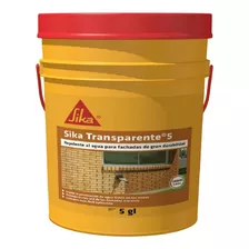 Sika Transparente-10 Repelente Agua Incoloro Fachadas 5gal