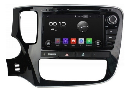 Android Mitsubishi Outlander 2014-2019 Dvd Gps Radio Touch Foto 6