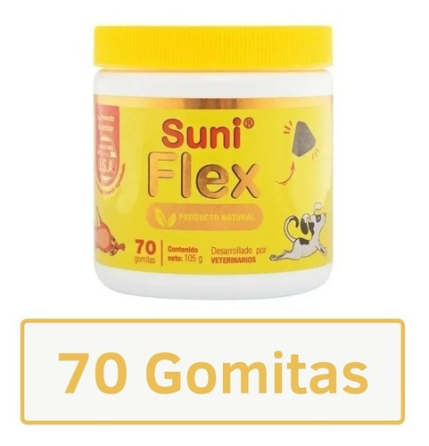 Suniflex - Suplemento Para Articulaciones - 70 Gomitas 