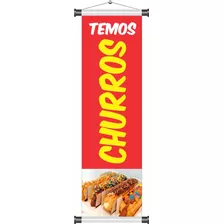 Banner Churros - 1metro X 30cm Mod15