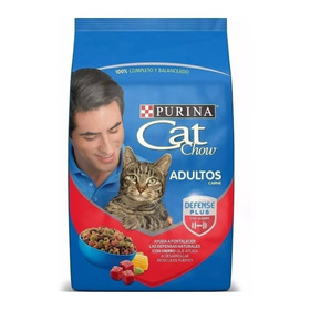 Alimento Cat Chow Defense Plus  Para Gato Adulto Sabor Carne En Bolsa De 15Â kg