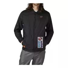 Jm Nuñez Campera Rompe Viento Fox Hero Dirt Coaches Negra