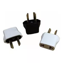 Adaptador Pata Enchufe Americano Patas Recta A Oblicuas X5