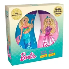 Kit Barbie Loção Deo Hidratante 230ml E Sabonete Líquido 250