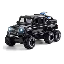 Carros De Metal Mercedes-benz G63 6×6 Pick-up Pick-up 1:28