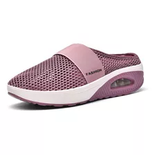 Tenis Sqy Zapatilla Deportiva Malla Transpirable Sin Cordon