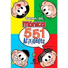 Livro De Atividades Turma Da Mônica 551 Exercícios Educativo