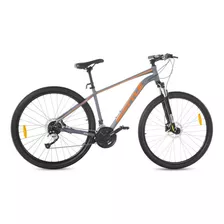 Bicicleta Mtb Battle 270 H Rodado 29 27 Vel Shimano Acera Disco Hidráulico Talle M Color Gris