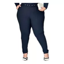 Calça Feminina Com Cinto Plus Size Mesmo....super Estilosa