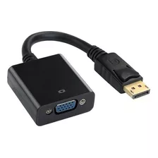 Cabo Adaptador Displayport Vga Conversor Vídeo P/ Dell Hp