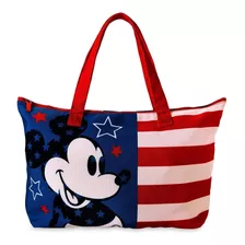 Bolso Tote Lona Mickey Disney Store Original 