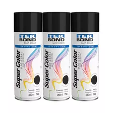 Tinta Spray Tek Bond Color Uso Geral 350ml Kit C/3un