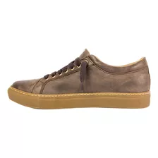 Zapatillas Hombre Studebaker Goose Cuero Chocolate