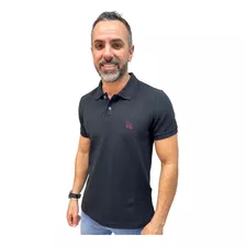 Camisa Camiseta Polo Básica Piquet Com Elastano Revanche
