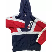 Campera Rompeviento Fila Original Niño