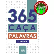 Livro 365 Caça-palavras - Ciências Crianças Filhos Infantil