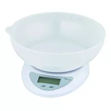 Balança De Cozinha Digital Tomate Sf-420 Pesa Até 5kg Branco