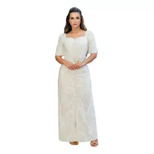 Vestido Chamissier Longo Luciana Pais ( 93784) Evangelica