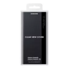 Samsung Case Clear S-view Cover Para Galaxy Note 10 Plus 