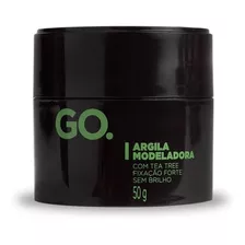 Go - Argila Modeladora - Fixação Forte - Sem Brilho 50g