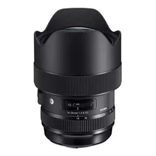 Lente Sigma 14-24mm F2.8 Dg Hsm Para Nikon, Negro