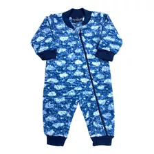 Macacão Pijama Infantil Bebê Menino 3-9 Meses Super Quente