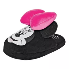 Pantuflas Minnie Mouse Disney Moño 3d Kawaii Cute Sandalias 