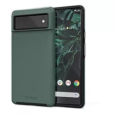 Crave Dual Guard Para Google Pixel 6, Estuche De Doble Capa