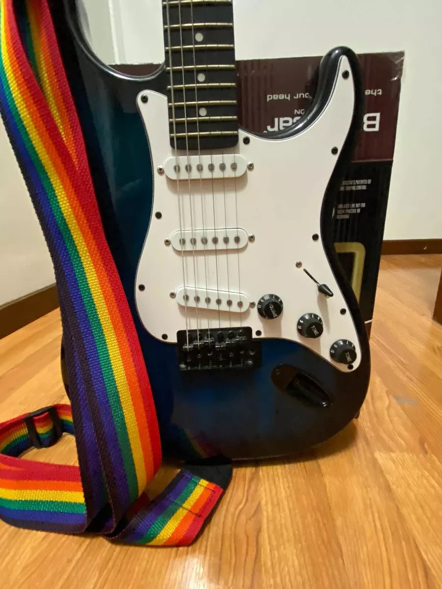 Guitarra Eléctrica Lux Pro Color Azul