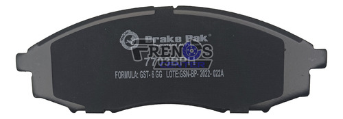 Pastilla Freno Del Brake Pak Para Nissan Frontier 4x2 Foto 3