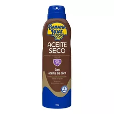 Banana Boat Protector Solar Aceite Seco De Coco Fps 15