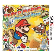 Paper Mario Sticker Star - 3ds - Usado