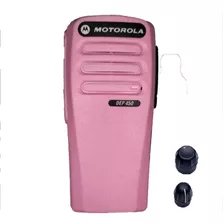 Carcasa Para Radio Motorola Dep450 - Rosado - Nuevo