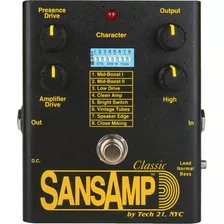 Preamplificador Tech 21 Sansamp Classic Sa1 Nuevo Garantía