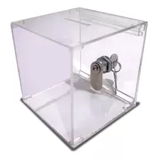 Caja De Propina 12x12x12 Cm - 100% Acrilica