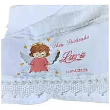 Toalha Para Batizado Personalizada 