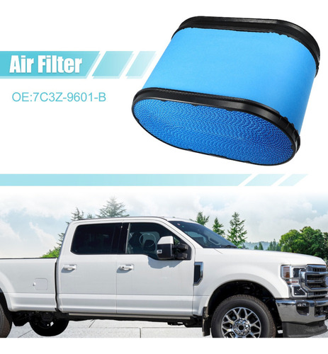 Filtro De Aire Para Ford F-250 F-350 F-450 F-550 Super Duty Foto 2