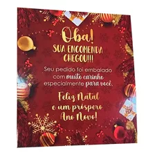 25un Postal Natal Boas Festas Agradecimento Ao Cliente