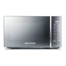 Micro-ondas Brastemp Bms20 Aço Inoxidável 20l 220v