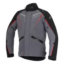 Campera Moto Alpinestars Yokohama Drystar Gris Oscuro Bamp 